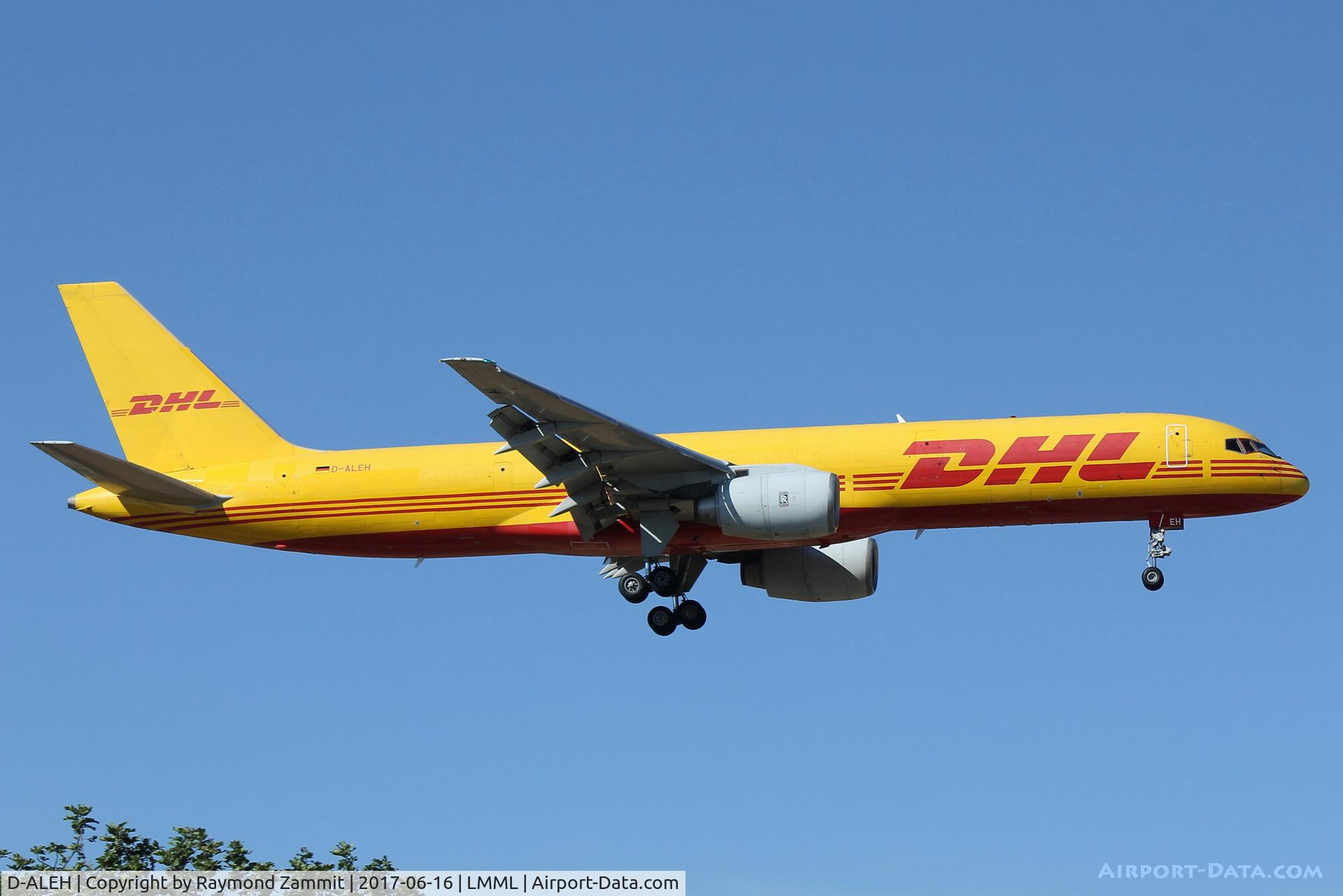 D-ALEH, 1986 Boeing 757-236/SF C/N 23492, B757 D-ALEH Aerotrans Cargo