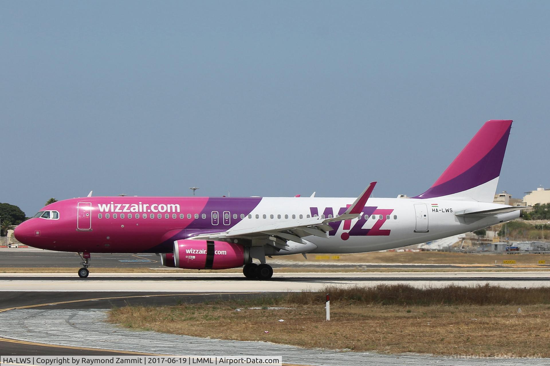 HA-LWS, 2013 Airbus A320-232 C/N 5608, A320 HA-LWS wizzair