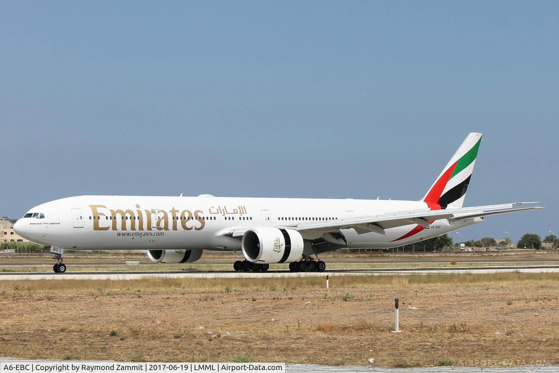 A6-EBC, 2005 Boeing 777-36N/ER C/N 32790, B777 A6-EBC Emirates Airlines