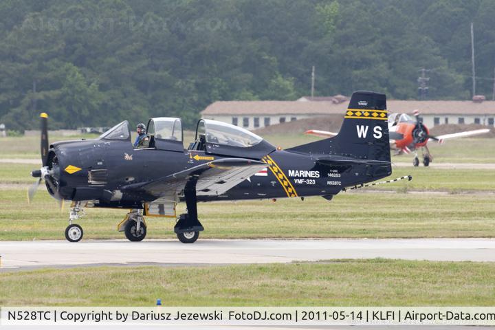 N528TC, 1957 North American T-28C Trojan C/N 252-16, North American T-28C Trojan CN 146253, N528TC