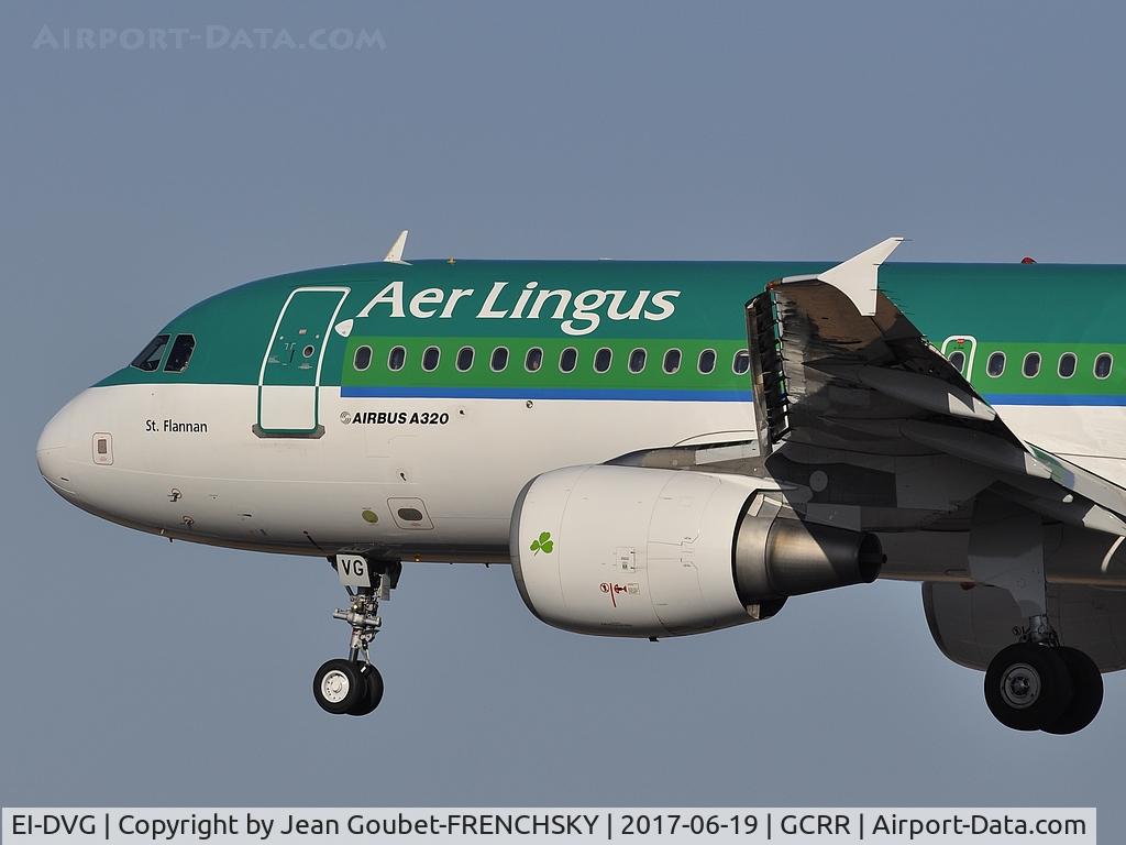 EI-DVG, 2007 Airbus A320-214 C/N 3318, EI778 from Dublin