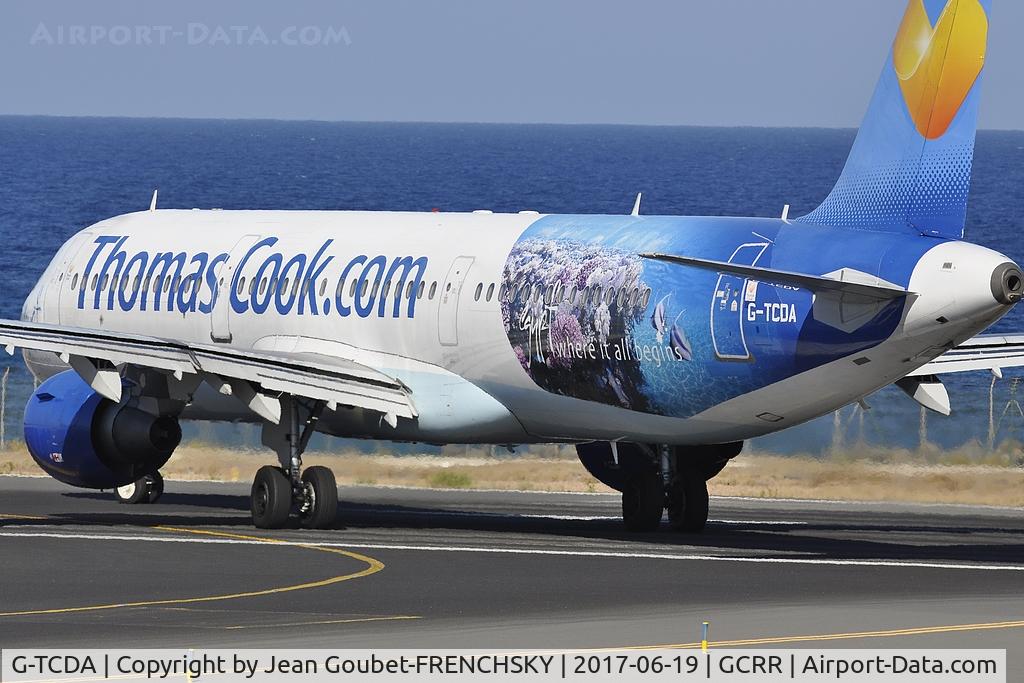 G-TCDA, 2003 Airbus A321-211 C/N 2060, Thomas Cook (Egypt, where it all begins Livery) MT1331	to London