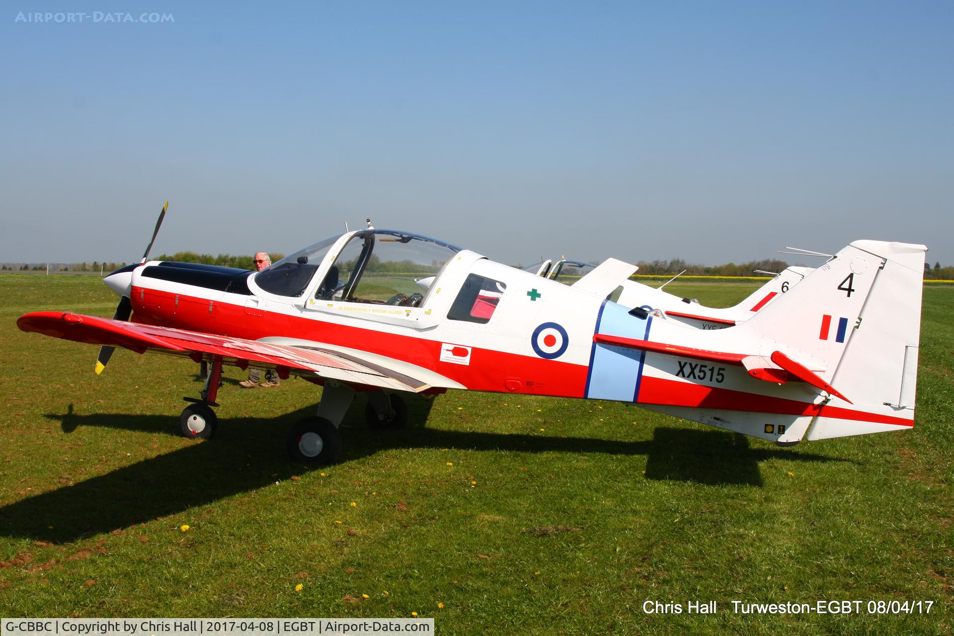 G-CBBC, 1973 Scottish Aviation Bulldog T.1 C/N BH120/201, at The Beagle Pup 50th anniversary celebration fly in