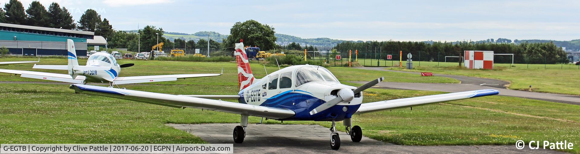 G-EGTB, 1978 Piper PA-28-161 Cherokee Warrior II C/N 28-7816074, At home at Dundee