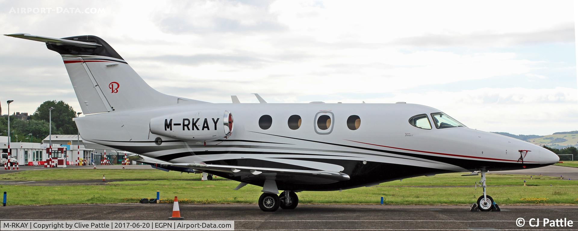 M-RKAY, 2003 Raytheon 390 Premier I C/N RB-88, Visiting Dundee