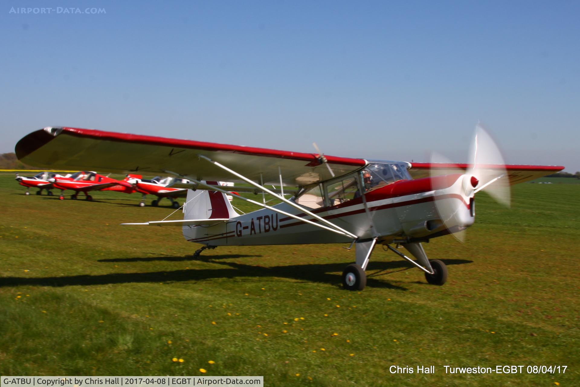G-ATBU, 1964 Beagle A-61 Terrier 2 C/N B.635, at The Beagle Pup 50th anniversary celebration fly in