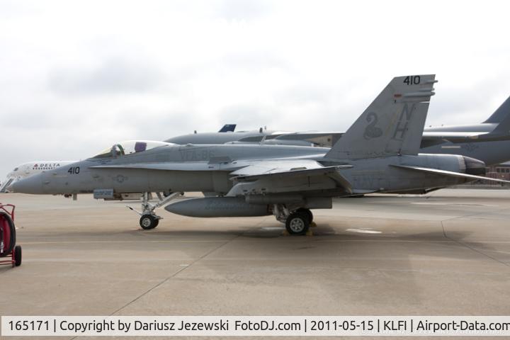 165171, McDonnell Douglas F/A-18C Hornet C/N 1287/C396, FA-18C Hornet 165171 NH-410 from VFA-86 Sidewinders NAS Lemoore, CA