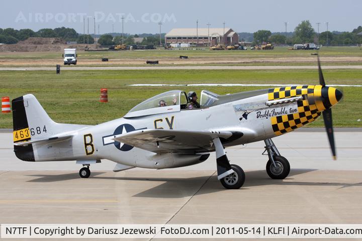 N7TF, 1944 North American P-51D Mustang C/N 44-73856, North American P-51D Mustang Double Trouble Two CN 44-73856, N7TF