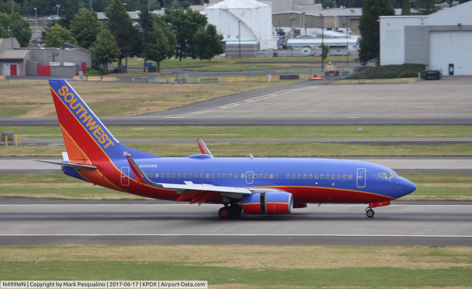 N499WN, 2005 Boeing 737-7H4 C/N 32481, Boeing 737-700