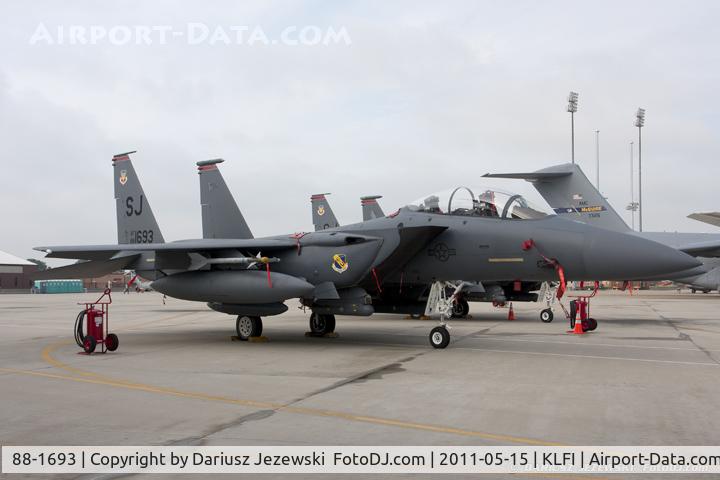 88-1693, 1988 McDonnell Douglas F-15E Strike Eagle Strike Eagle C/N 1102/E077, F-15E Strike Eagle 88-1693 SJ from 334th FS 4th FW Seymour Johnson AFB, NC