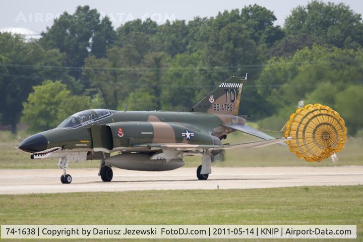 74-1638, 1974 McDonnell Douglas QF-4E Phantom II C/N 4874, QF-4E Phantom 74-1638 TD from 82nd ATRS 53rd WG Tyndall AFB, FL