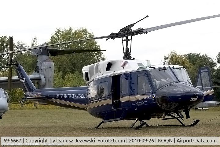 69-6667, 1969 Bell UH-1N Iroquois C/N 31073, UH-1N Twin Huey 69-6667 67 from 1st HS First and Foremost 316th WG Andrews AFB, MD