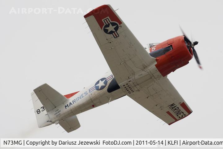 N73MG, 1954 North American T-28B Trojan C/N 200-431, North American T-28B Trojan CN 138360, N73MG