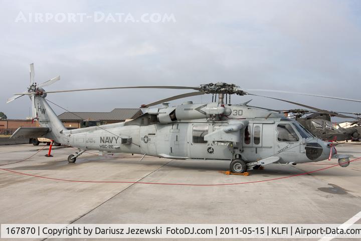 167870, Sikorsky MH-60S SeaHawk C/N 70-3475, MH-60S Knighthawk 167870 HW-30 from HSC-26 Chargers NAS Norfolk, VA