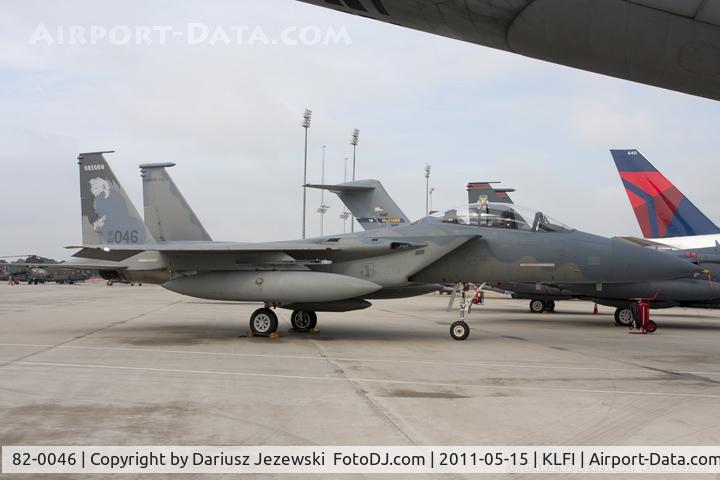 82-0046, 1982 McDonnell Douglas F-15D Eagle C/N 0839/D042, F-15D Eagle 82-0046 OR from 114th FS 173rd FW Klamath Falls AP, OR