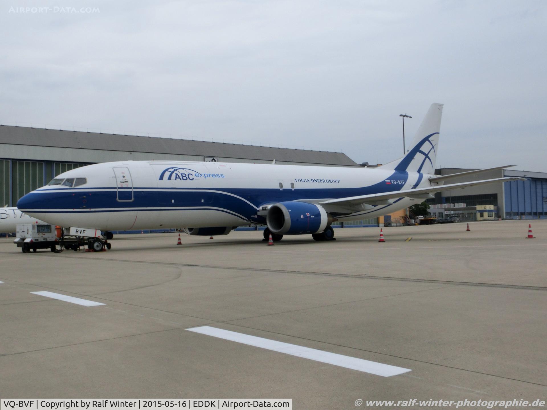 VQ-BVF, 1998 Boeing 737-46Q C/N 29001, Boeing 737-43QSF - RU ABW AirBridgeCargo - 29001 - VQ-BVF - 16.05.2015 - CGN