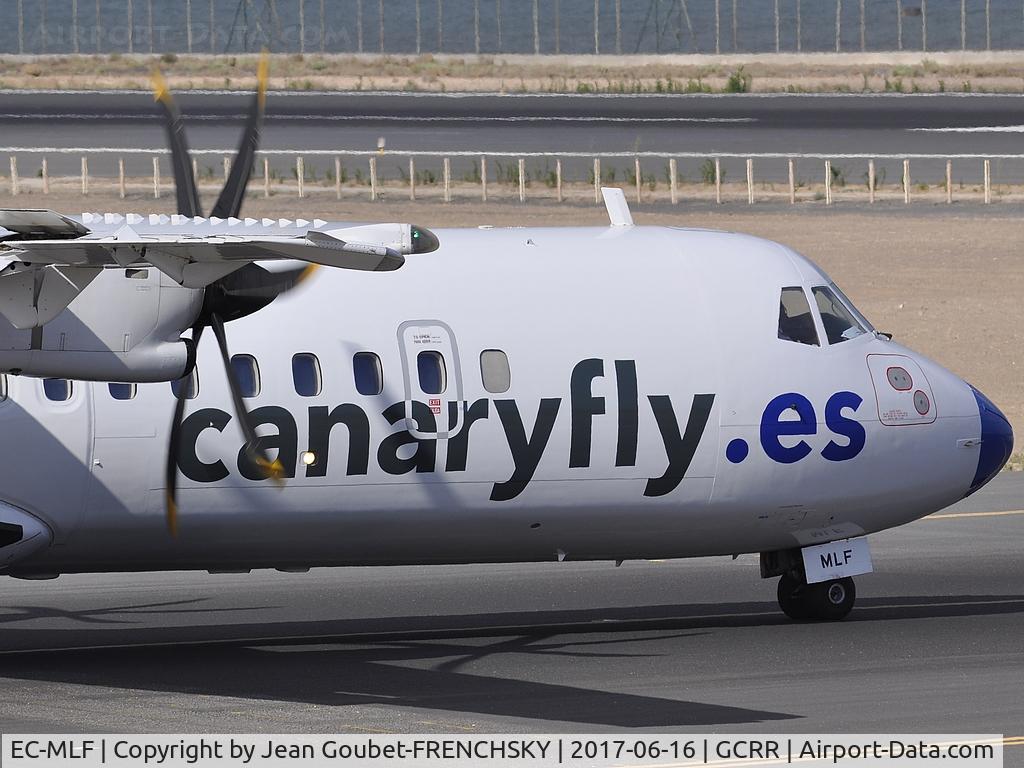 EC-MLF, 1998 ATR 72-500 C/N 570, CanaryFly PM550 to Tenerife