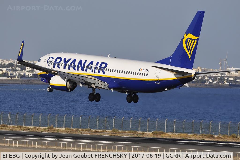 EI-EBG, 2009 Boeing 737-8AS C/N 37525, FR7224 landing from Dublin
