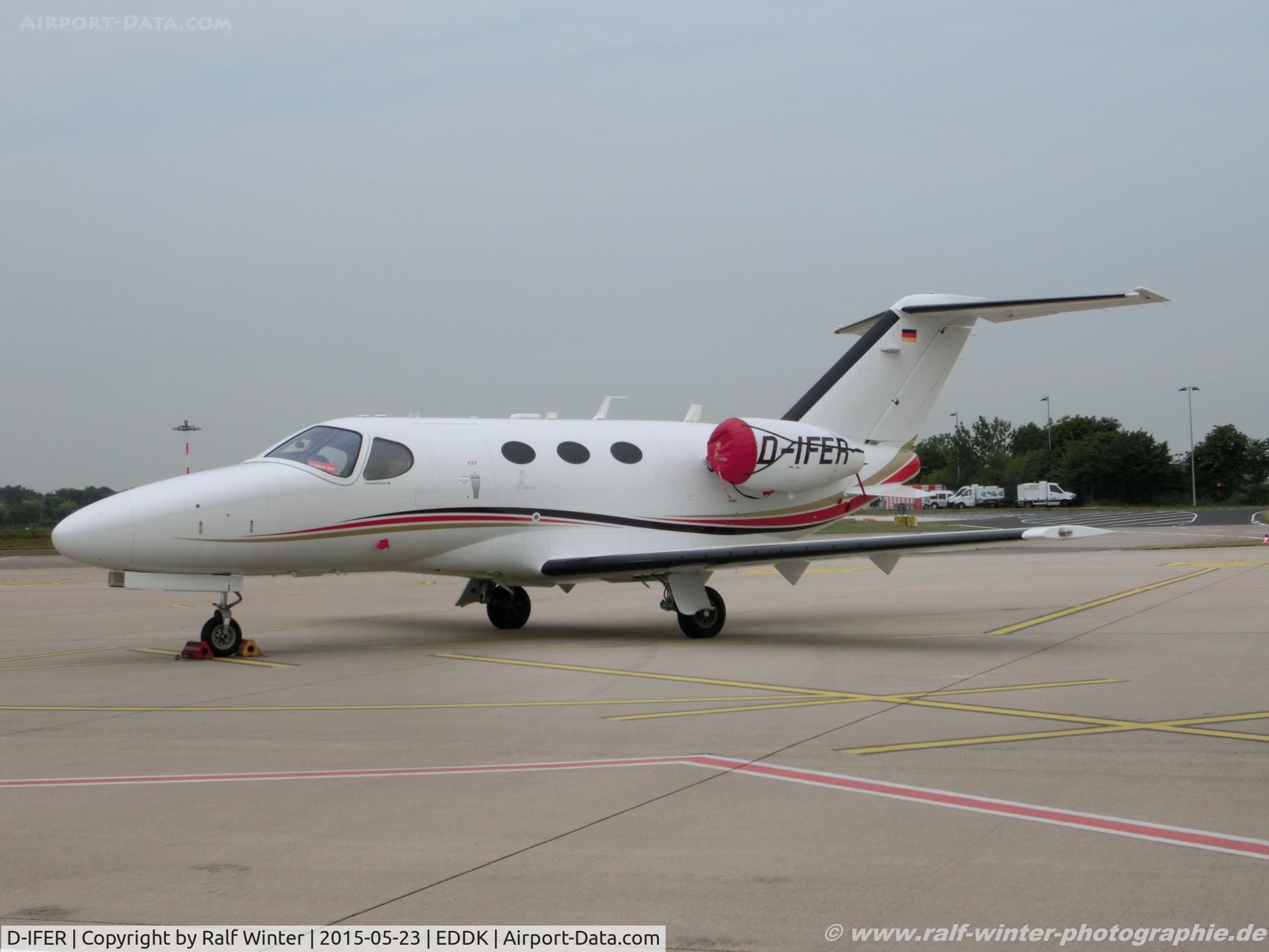 D-IFER, 2011 Cessna 510 Citation Mustang Citation Mustang C/N 510-0366, Cessna 510 Citation Mustang - HTM HTM Jet Service - 510-0366 - D-IFER - 23.05.2015 - CGN