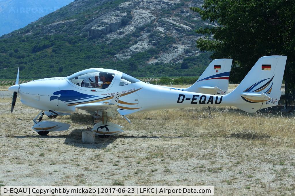 D-EQAU, 2013 Aquila A211 C/N AT01-301, Parked