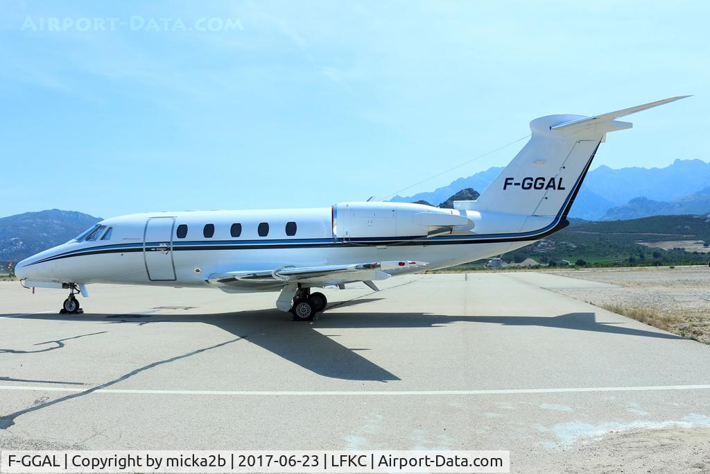 F-GGAL, 1986 Cessna 650 Citation III C/N 650-0117, Parked