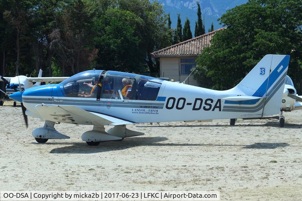 OO-DSA, Robin DR-400-180R Remorqueur Regent C/N 1703, Taxiing