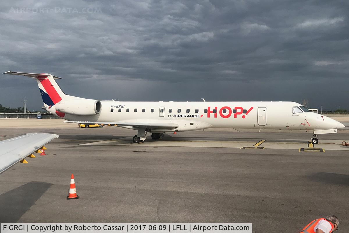 F-GRGI, 1999 Embraer EMB-145EU (ERJ-145EU) C/N 145152, Lyon Airport
