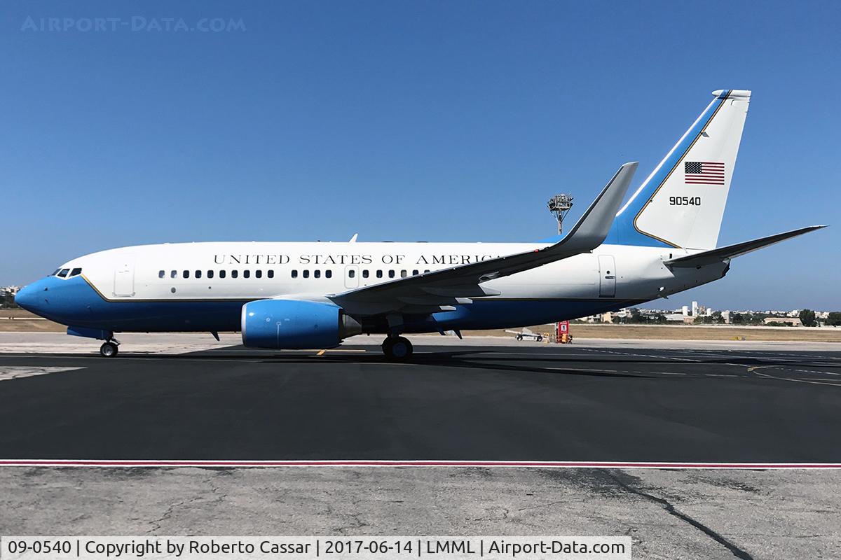 09-0540, 2010 Boeing C-40C Clipper (737-7BC BBJ) C/N 40706, Park 8