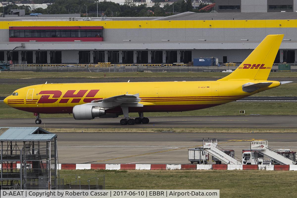 D-AEAT, 1994 Airbus A300B4-622R(F) C/N 740, Brussels