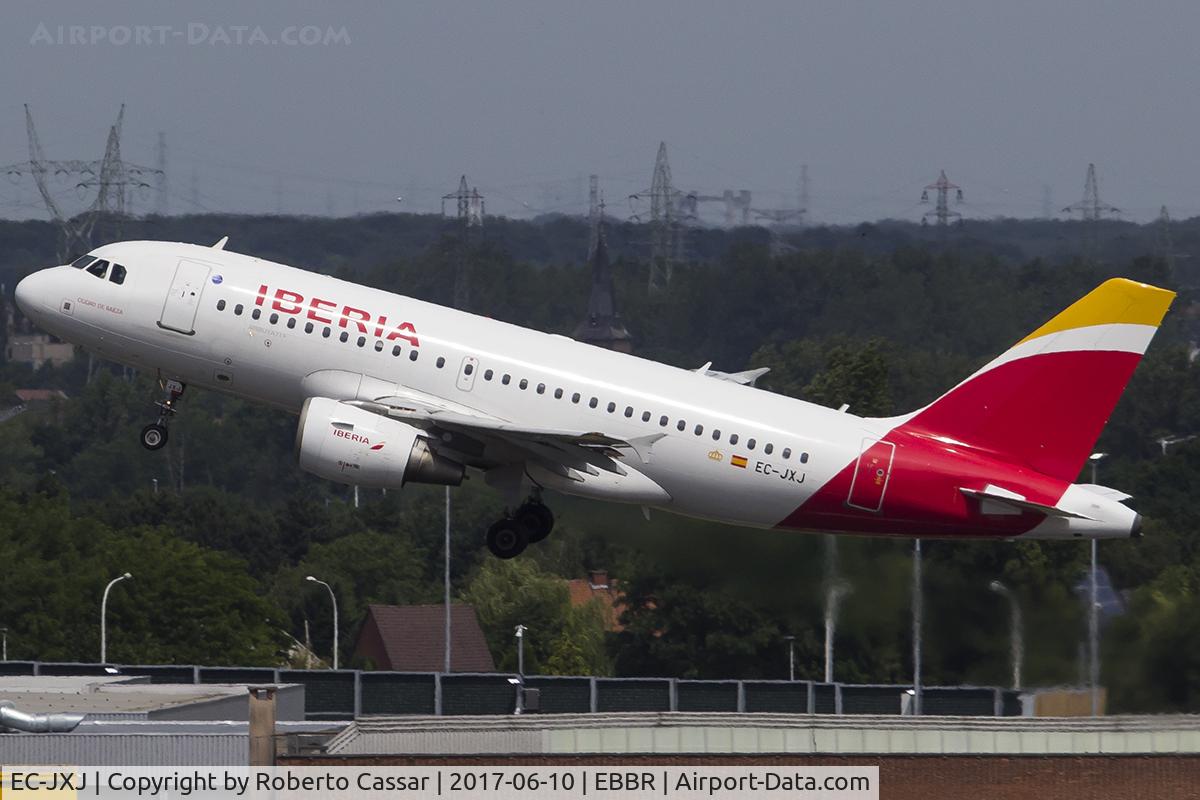 EC-JXJ, 2006 Airbus A319-111 C/N 2889, Brussels