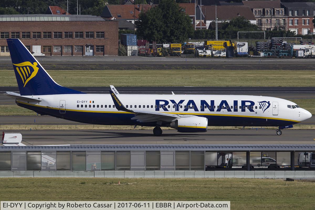 EI-DYY, 2008 Boeing 737-8AS C/N 37521, Brussels