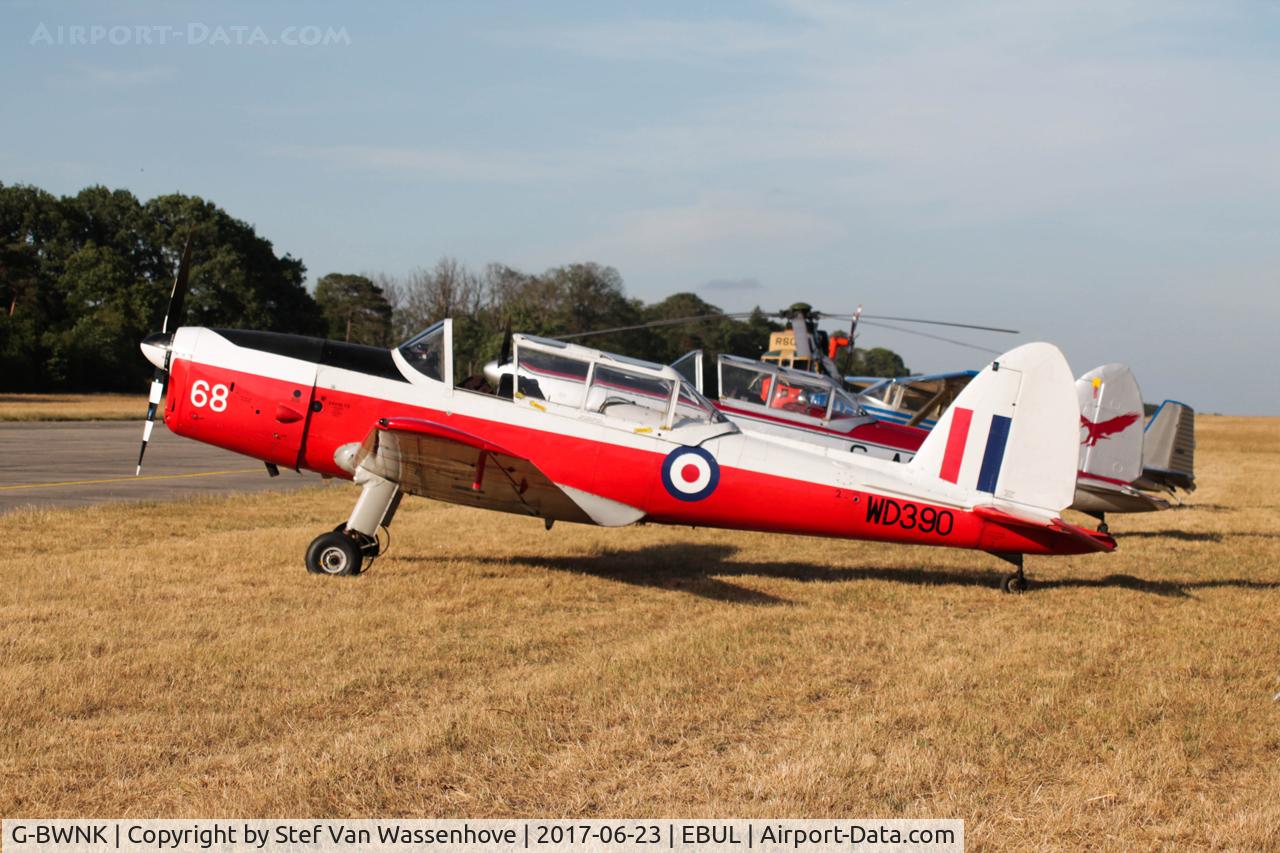 G-BWNK, 1951 De Havilland DHC-1 Chipmunk T.10 C/N C1/0317, Ursel Avia 2017