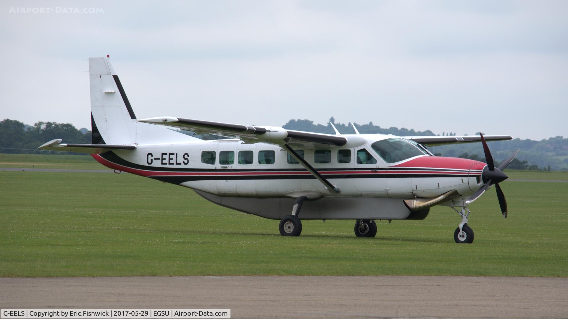 G-EELS, 1997 Cessna 208B Grand Caravan C/N 208B0619, 3. G-EELS visiting The Imperial War Museum, Duxford, May 2017.