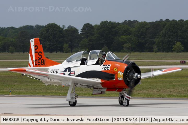 N688GR, 1958 North American T-28C Trojan Trojan C/N 226-158 (140581), North American T-28C Trojan CN 140581, N688GR