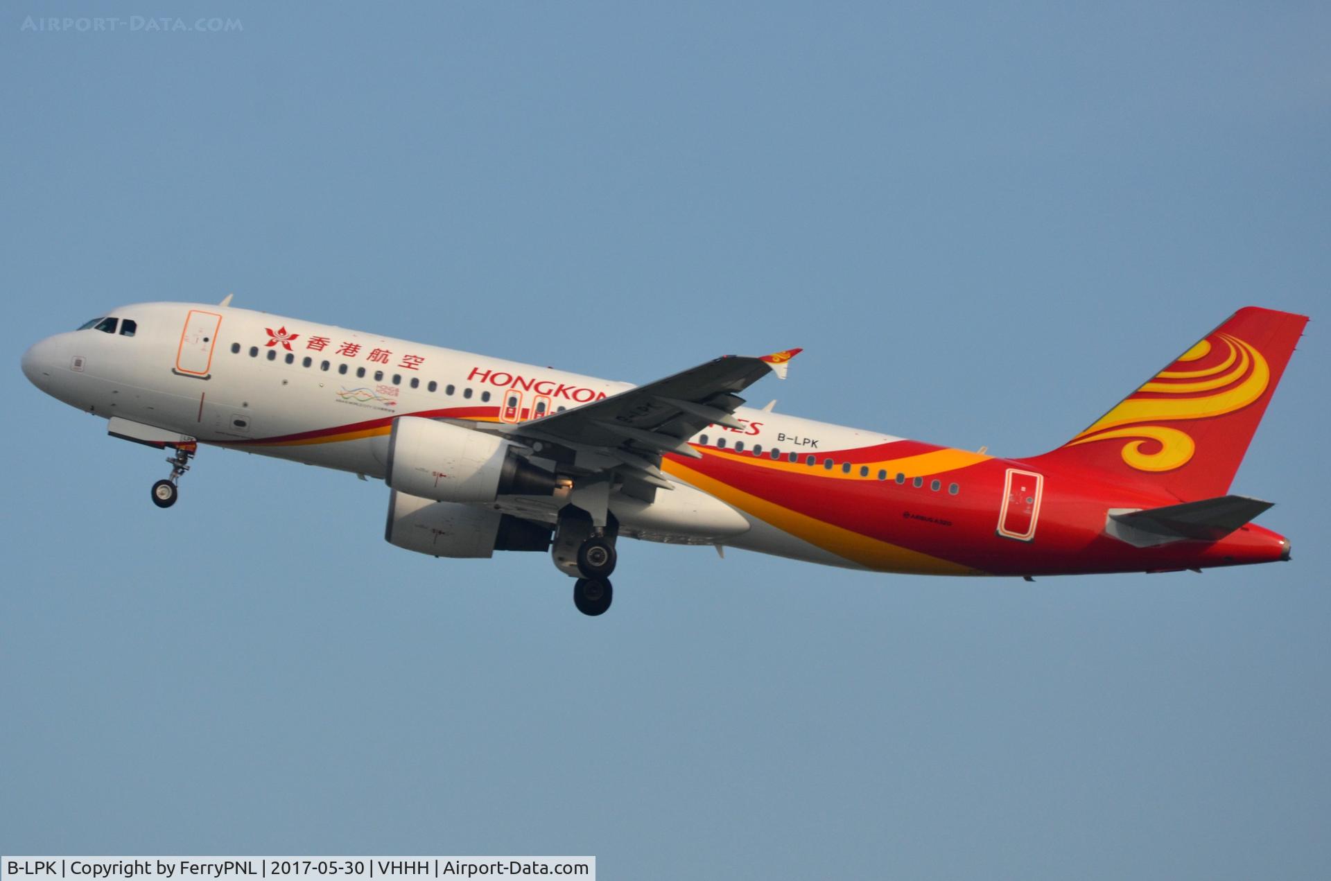 B-LPK, 2013 Airbus A320-214 C/N 5544, Hong Kong Airlines A320