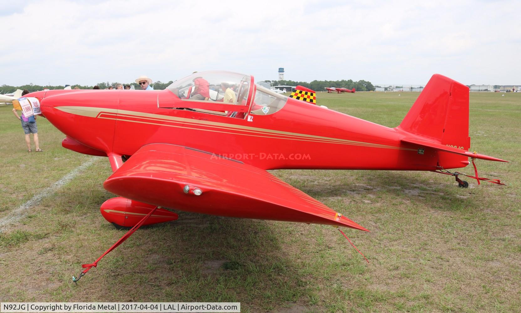 N92JG, 1992 Vans RV-6 C/N 20055, Vans RV-6