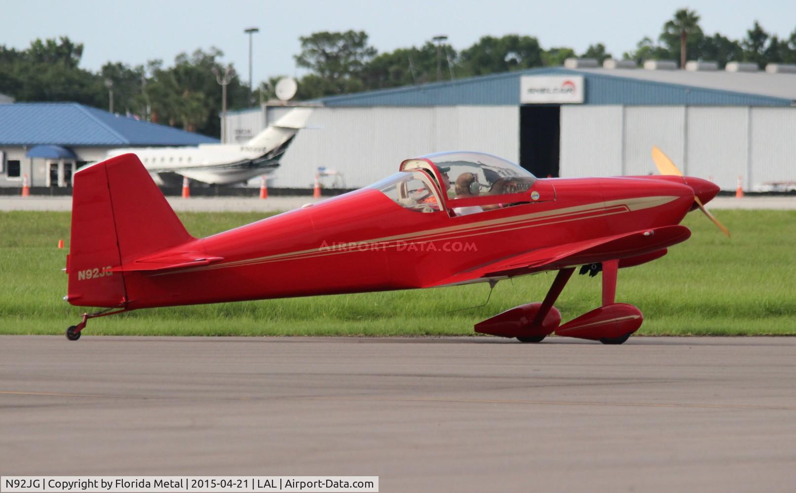 N92JG, 1992 Vans RV-6 C/N 20055, Vans RV-6