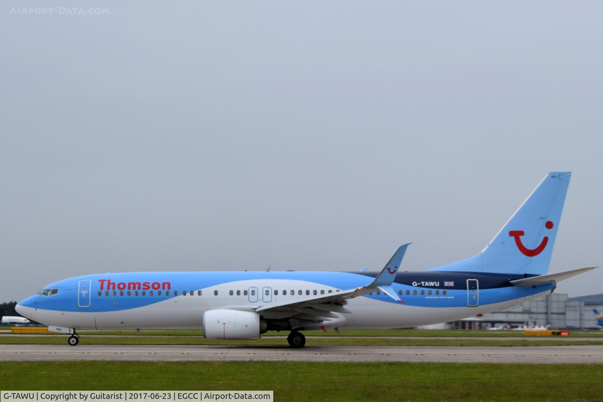 G-TAWU, 2014 Boeing 737-8K5 C/N 37263, At Manchester