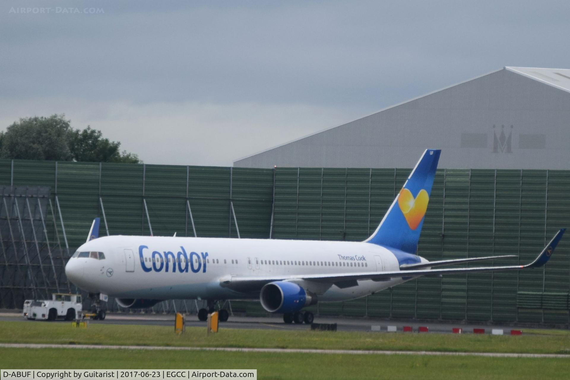 D-ABUF, 1994 Boeing 767-330/ER C/N 26985, At Manchester