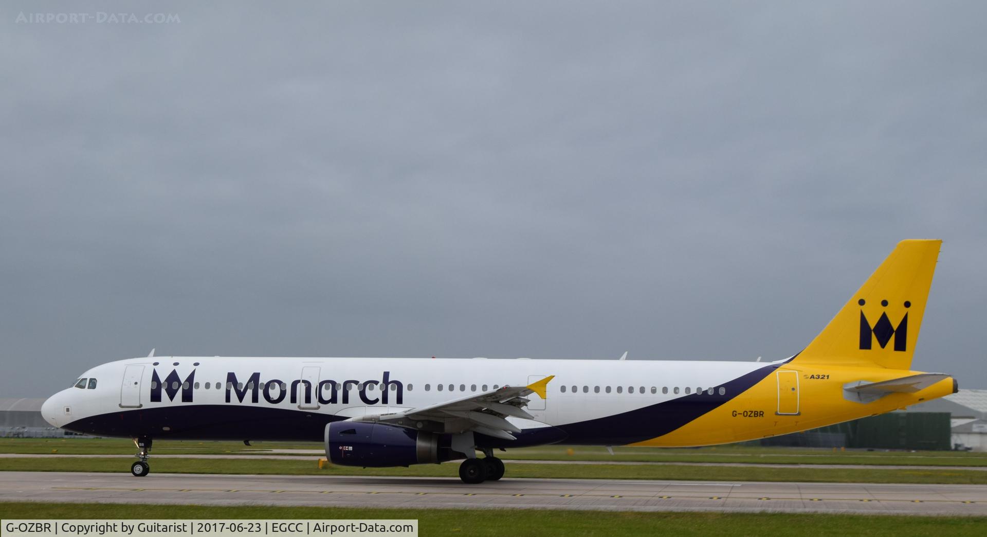 G-OZBR, 2002 Airbus A321-231 C/N 1794, At Manchester