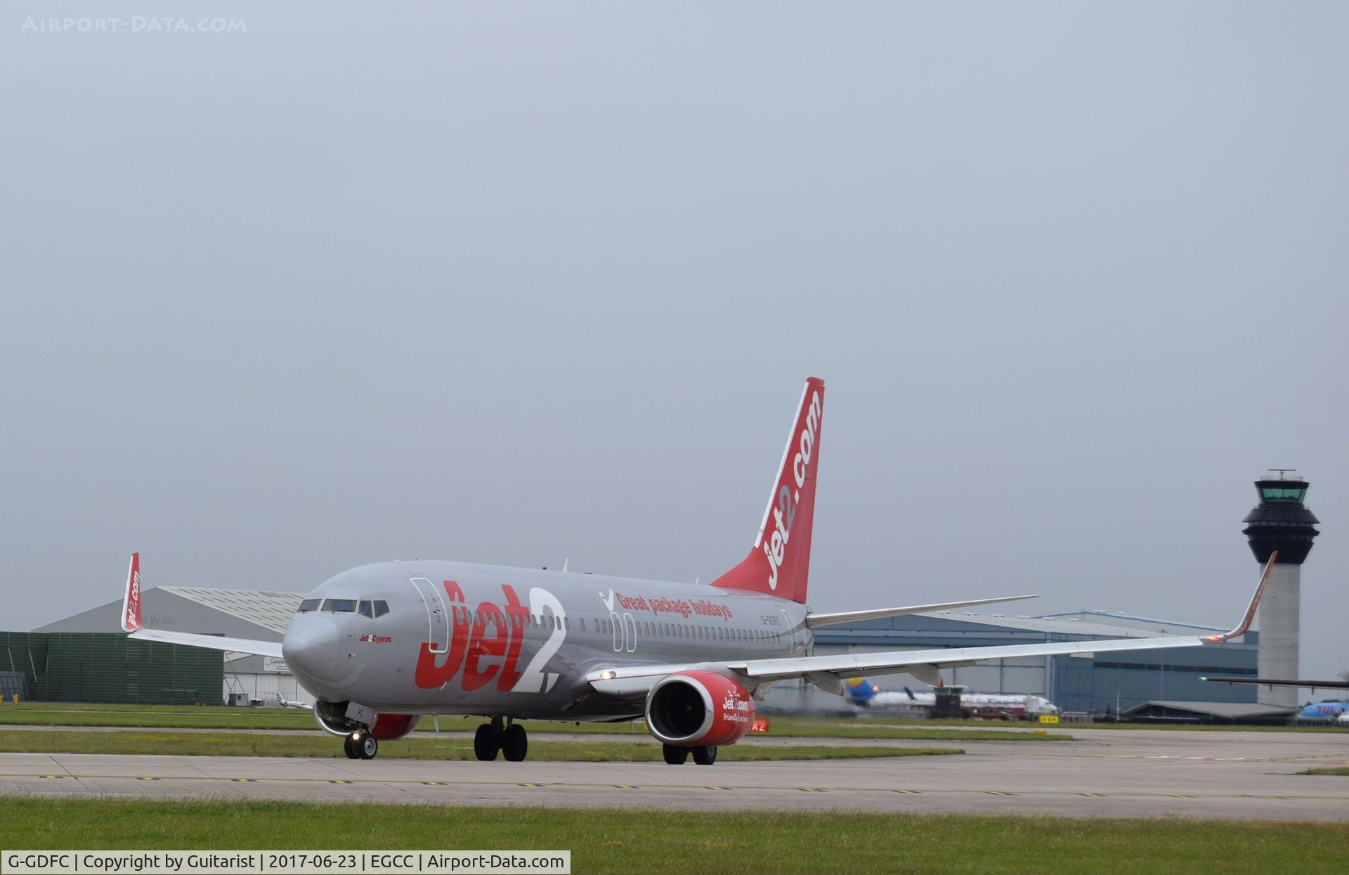 G-GDFC, 1998 Boeing 737-8K2 C/N 28375, At Manchester