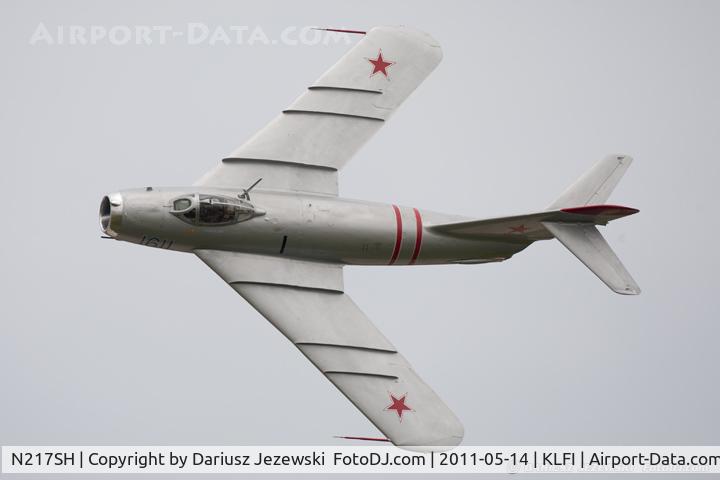 N217SH, 1959 PZL-Mielec Lim-5 (MiG-17F) C/N 1C1611, PZL Mielec Lim-5 (MiG-17F) CN 1C1611, N217SH