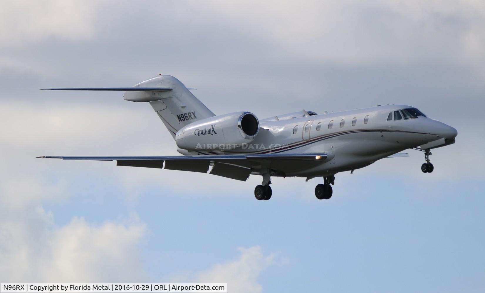 N96RX, 1998 Cessna 750 Citation X Citation X C/N 750-0044, Citation X