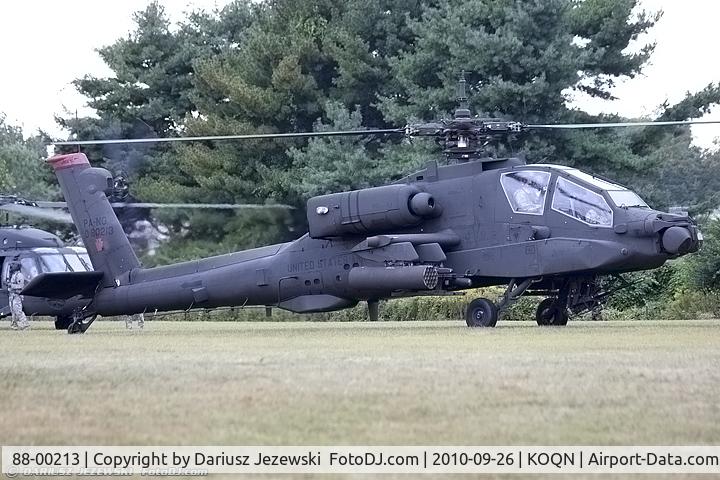 88-00213, 1988 McDonnell Douglas AH-64A Apache C/N PV543, AH-64A Apache 88-00213 from 1-104th AVN PA ARNG Ft. Indiantown Gap, PA