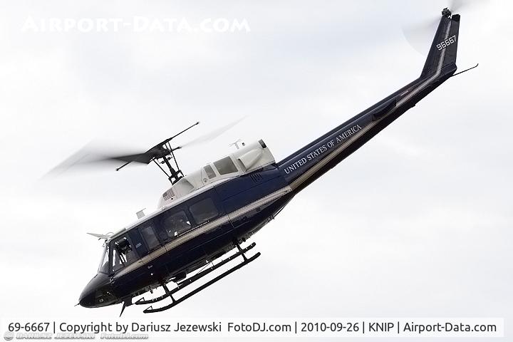69-6667, 1969 Bell UH-1N Iroquois C/N 31073, UH-1N Twin Huey 69-6667 67 from 1st HS First and Foremost 316th WG Andrews AFB, MD