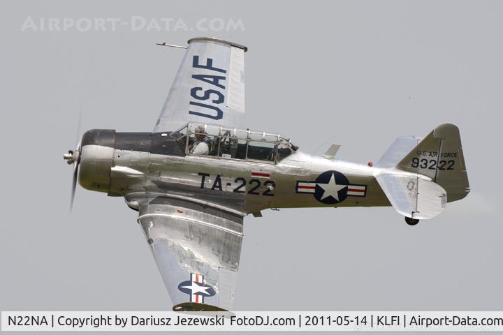 N22NA, 1946 North American T-6G Texan C/N 168-326, North American T-6G Texan CN 49-3222 - Bill Leff, N22NA