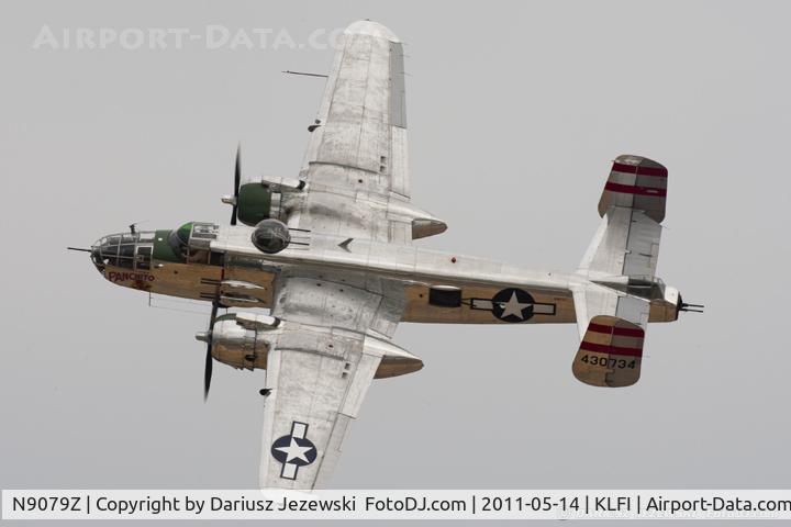N9079Z, 1944 North American TB-25N Mitchell C/N 108-34009, North American TB-25N Mitchell Panchito CN 44-30734, N9079Z