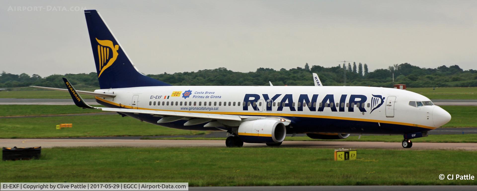 EI-EXF, 2012 Boeing 737-8AS C/N 40322, At Manchester EGCC