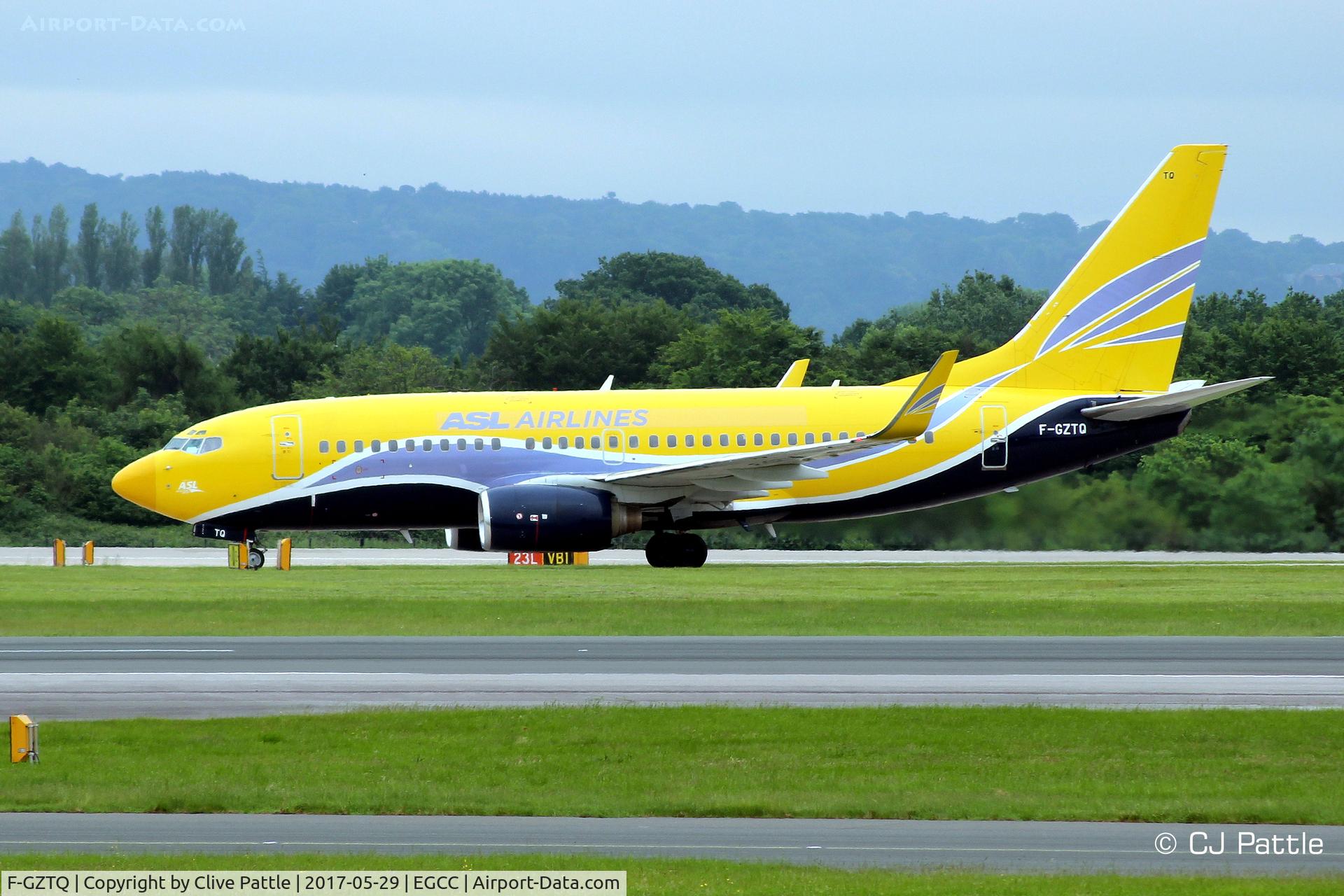 F-GZTQ, 1999 Boeing 737-73S C/N 29080, At Manchester EGCC