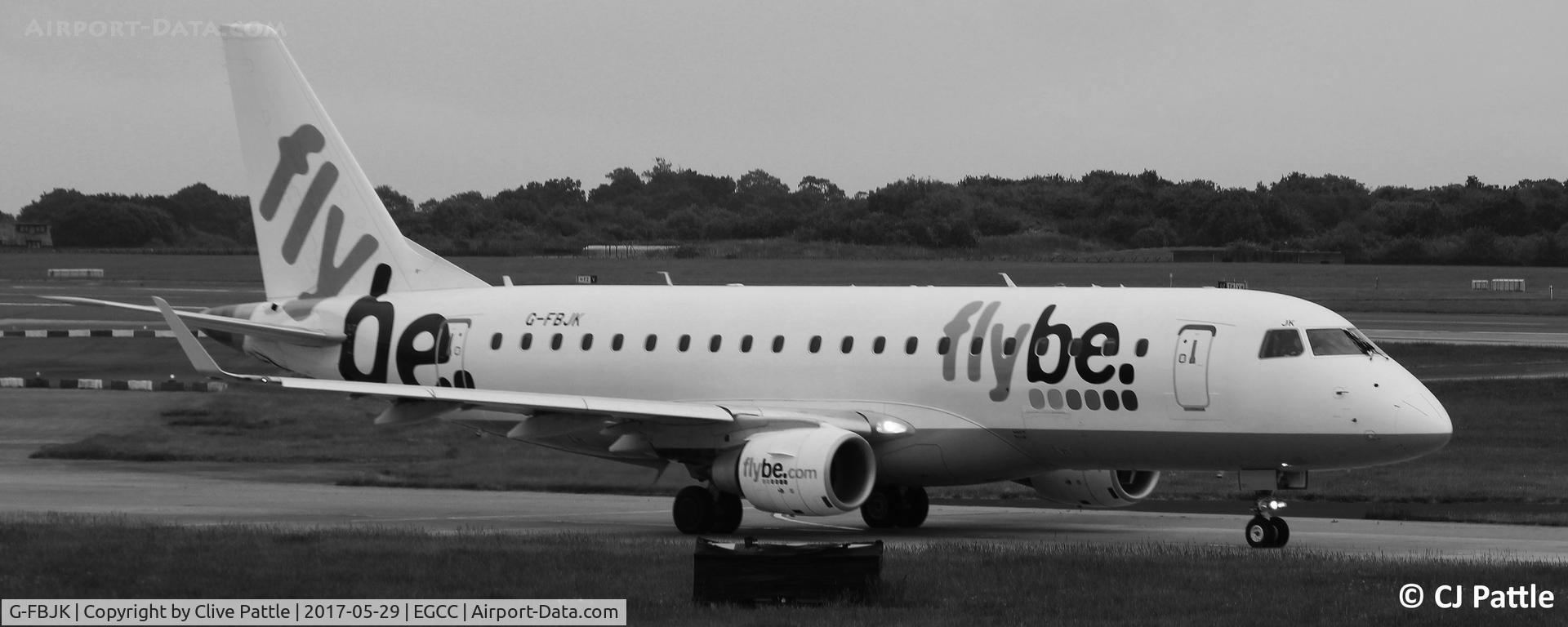 G-FBJK, 2012 Embraer 175STD (ERJ-170-200) C/N 17000359, Taxy at Manchester EGCC